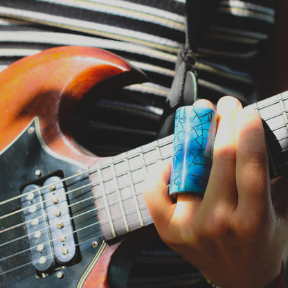 Pure Blue Guitar Slide