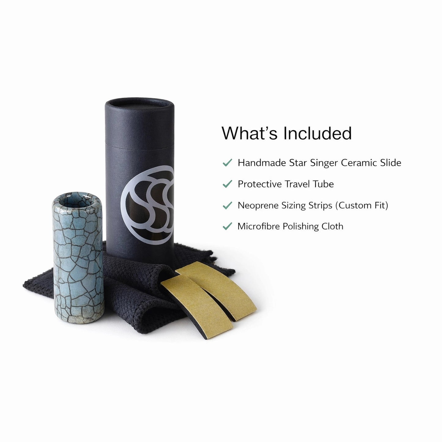 Scarlet Red Guitar Slide